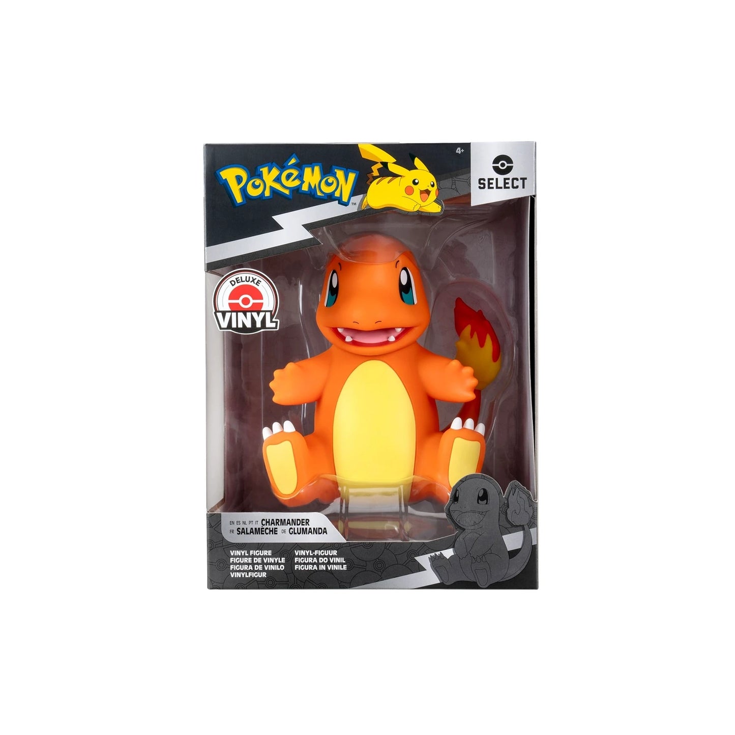 Deluxe Vinyl Figura Charmander Grande 20cm - Select Jazwares S2