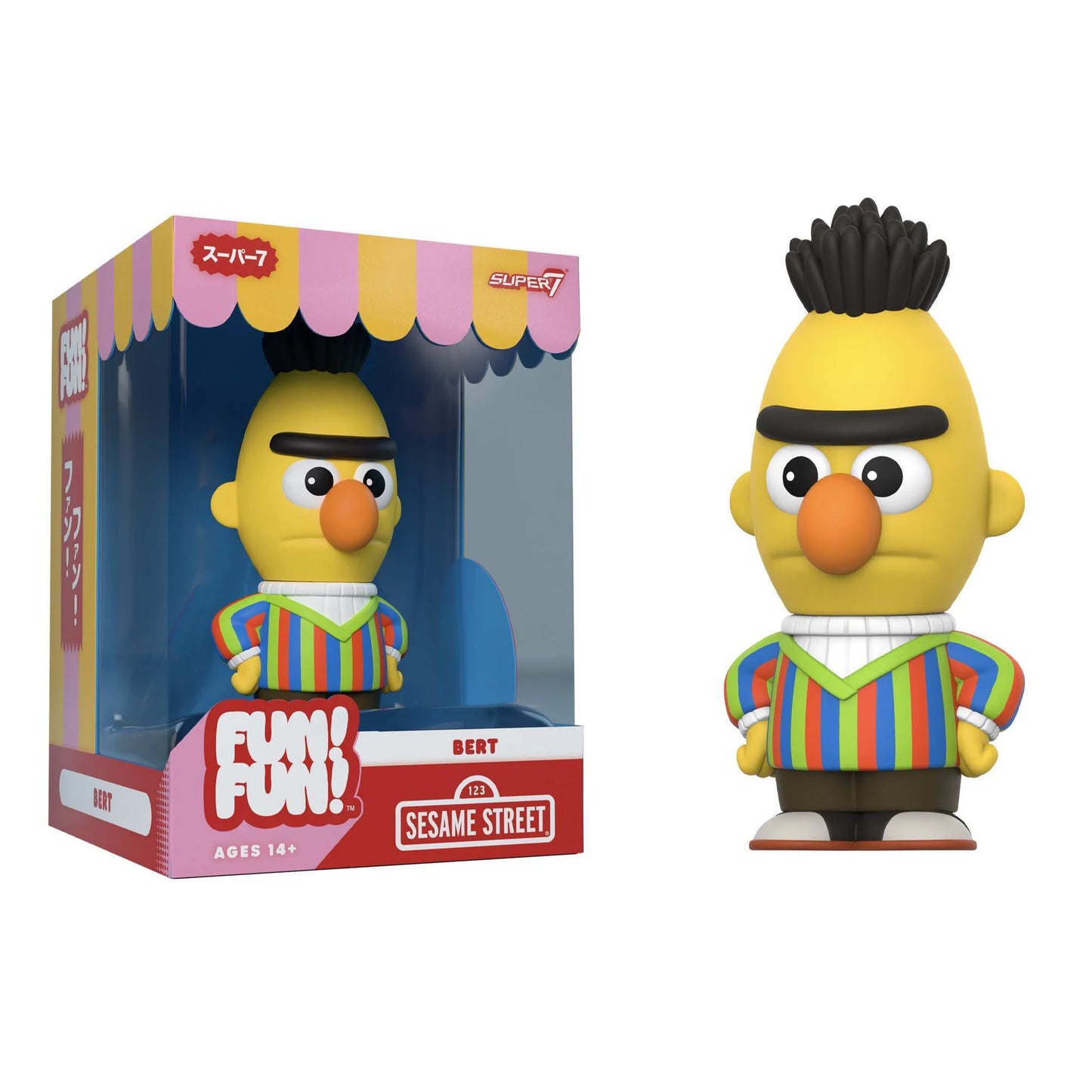 Figura Beto - Plaza Sesamo - Super7 Fun Fun