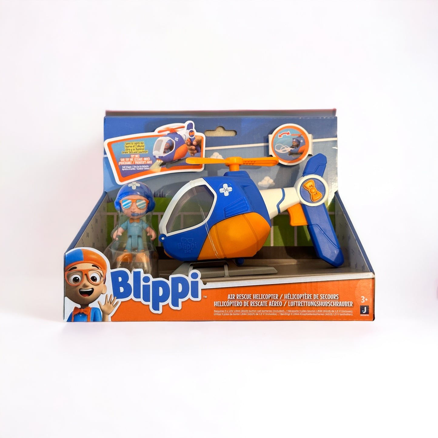 Blippi Helicoptero de Rescate