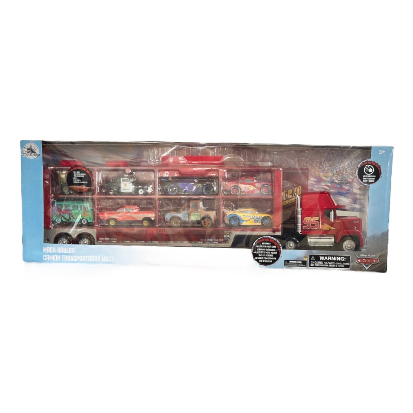 Set Camion Transportador Mack - Disney