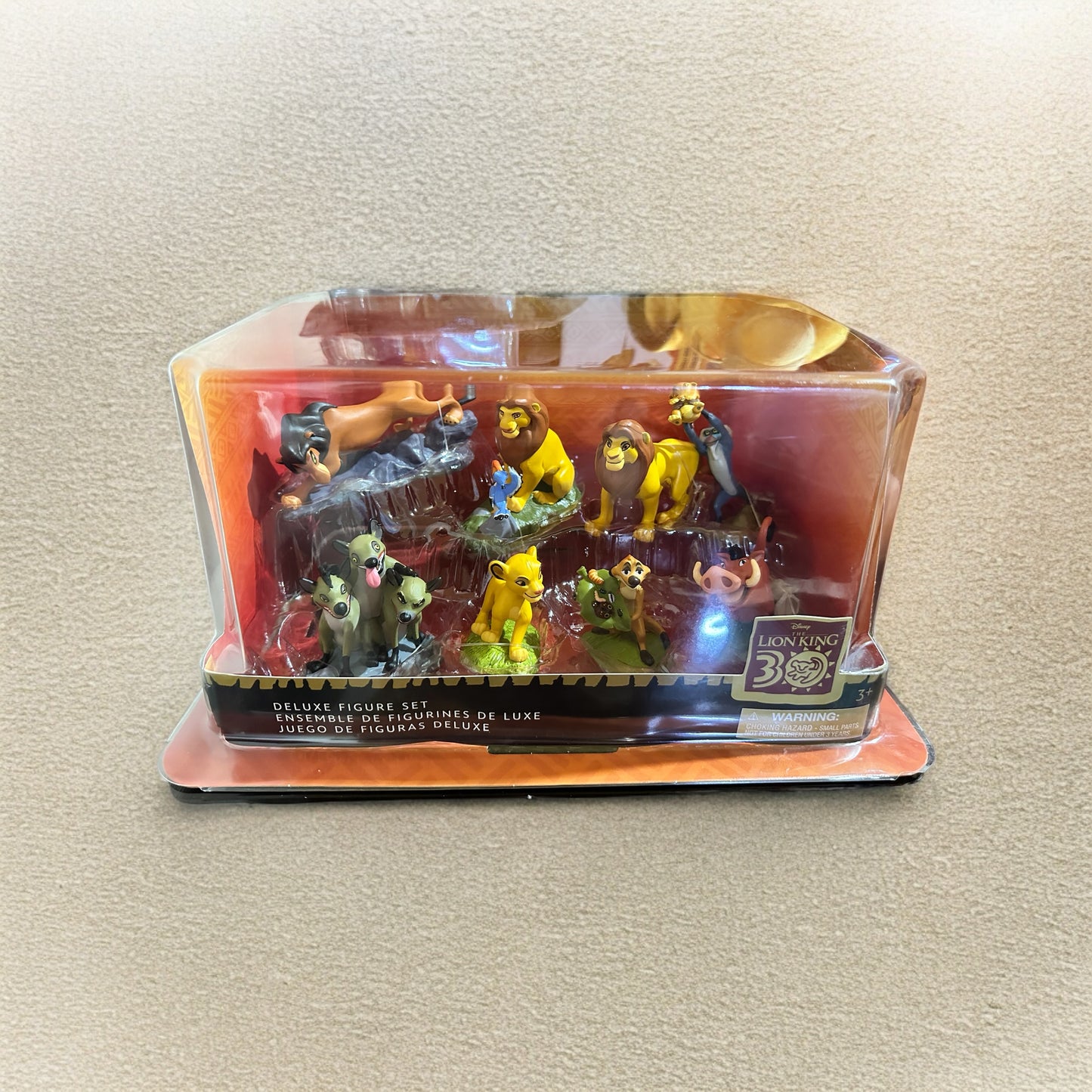 El Rey Leon Set 8 figuras de Lujo 30 Aniversario - Disney