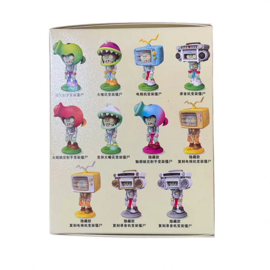 Figura de zombie cabezon sorpresa - Plantas vs Zombies