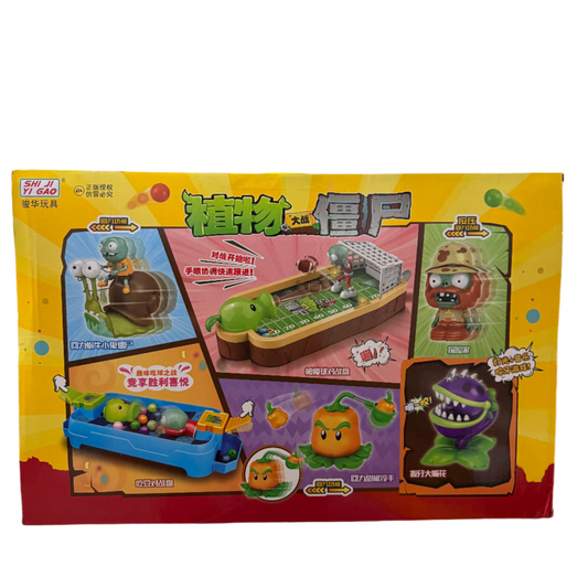 Set de 4 mini juegos de Mesa - Plants vs Zombies