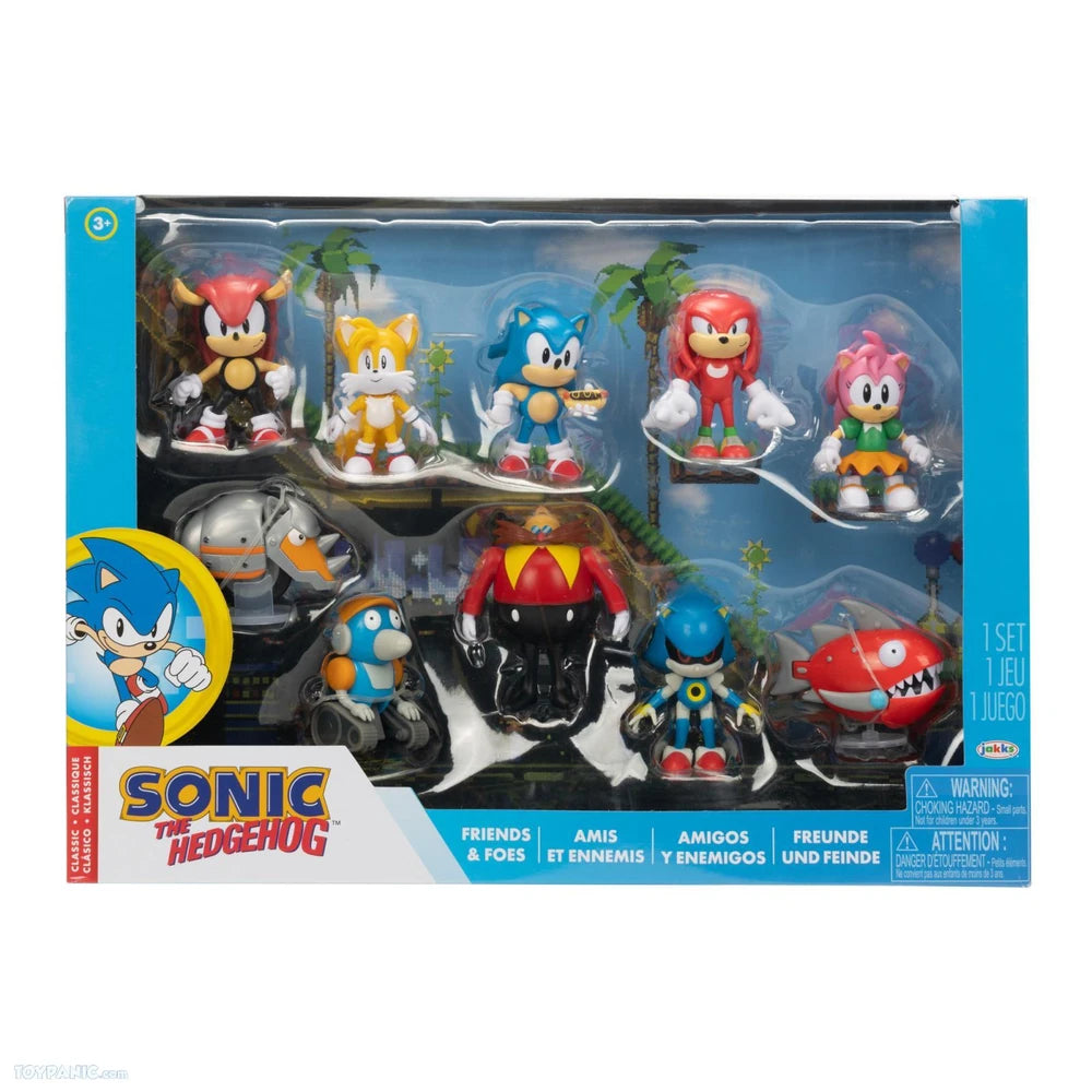 10 Pack Sonic - Sonic the Hedgehog - Jakks