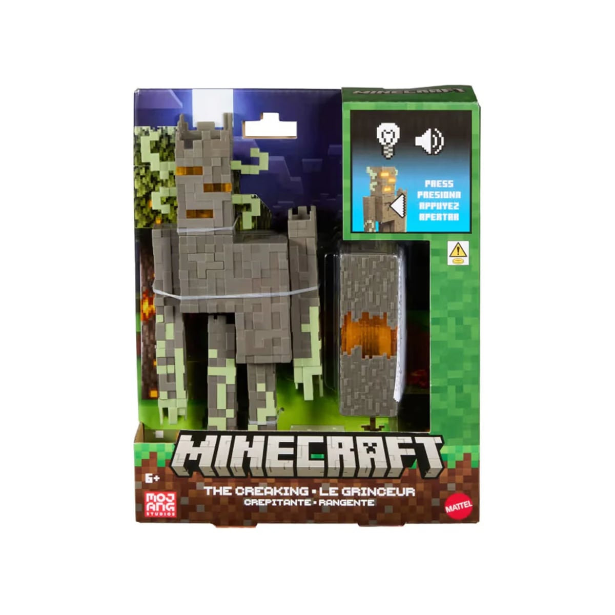 The Creaking con Luz y Sonido - Minecraft