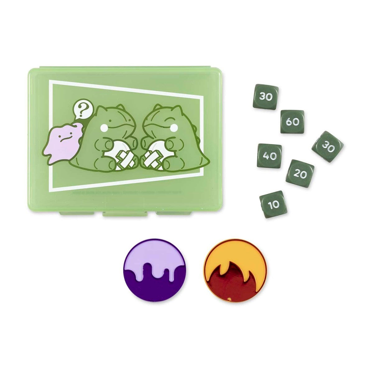 Substitute Damage-Counter Dice, Condition Markers & Coin Set - Pokémon Center