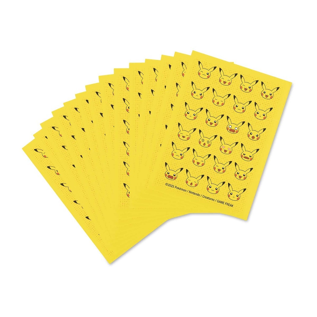 Pikachu Moods Card Sleeves (65 Sleeves) - Pokémon Center