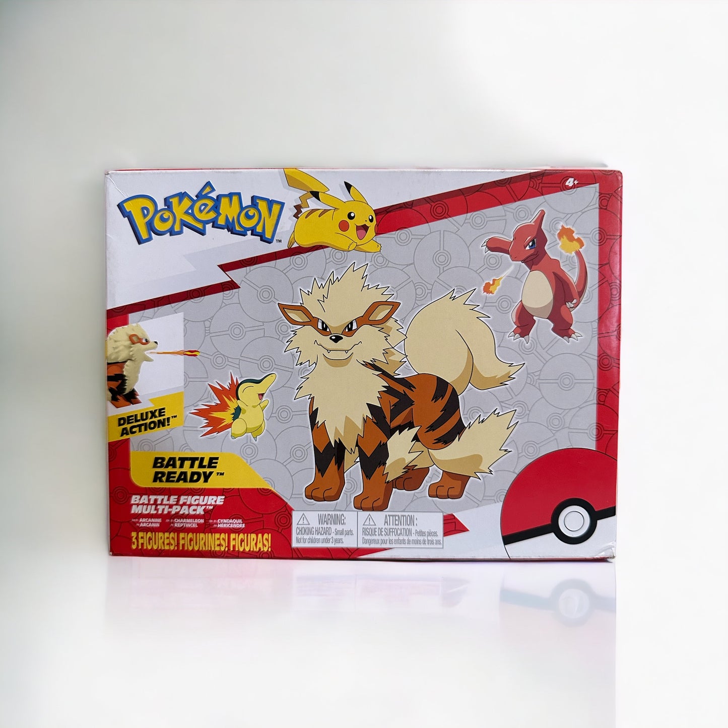 Arcanine, Cyndaquil & Charmeleon Battle Figure Multi-Pack