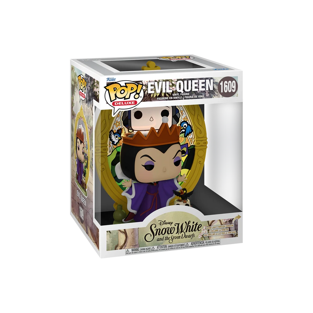 Villanos Disney - Evil Queen Glass 1609 - Funko Pop Deluxe