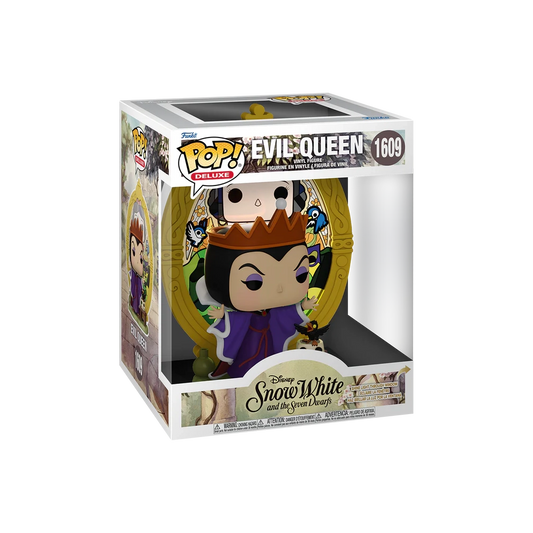 Villanos Disney - Evil Queen Glass 1609 - Funko Pop Deluxe