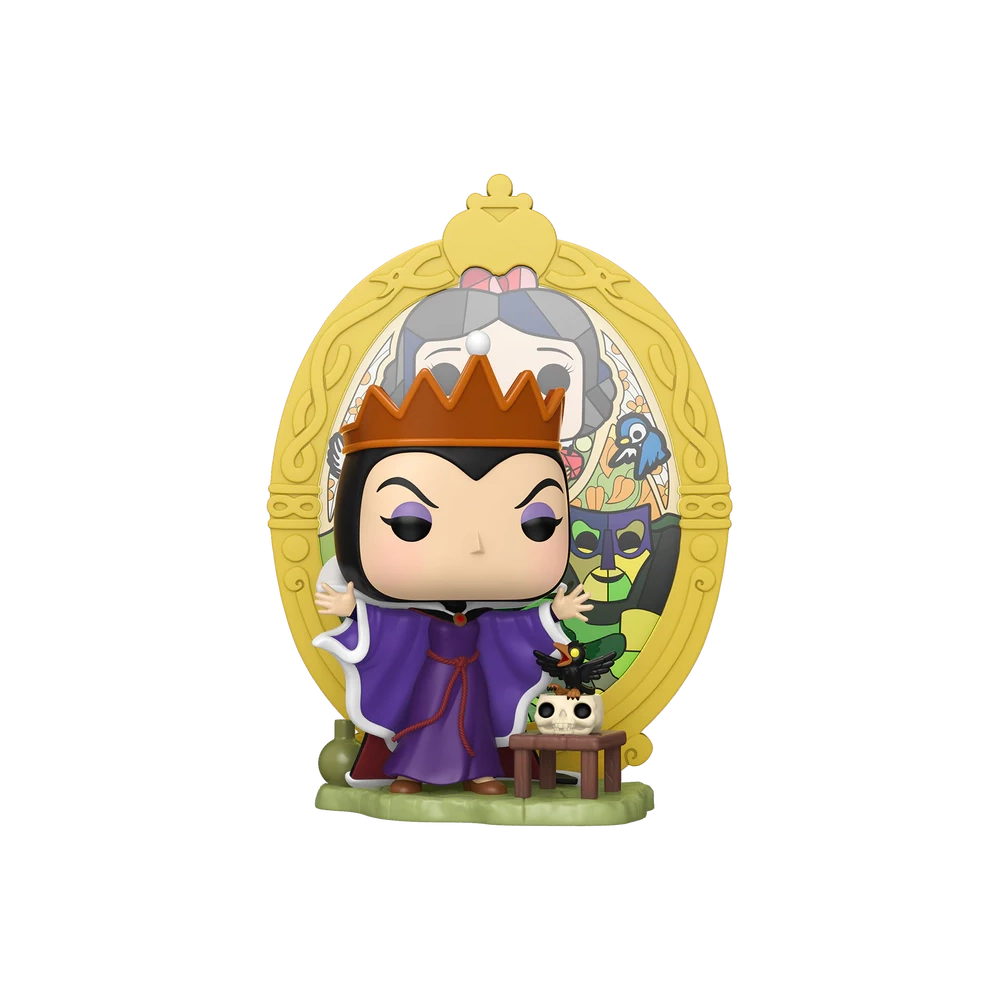 Villanos Disney - Evil Queen Glass 1609 - Funko Pop Deluxe