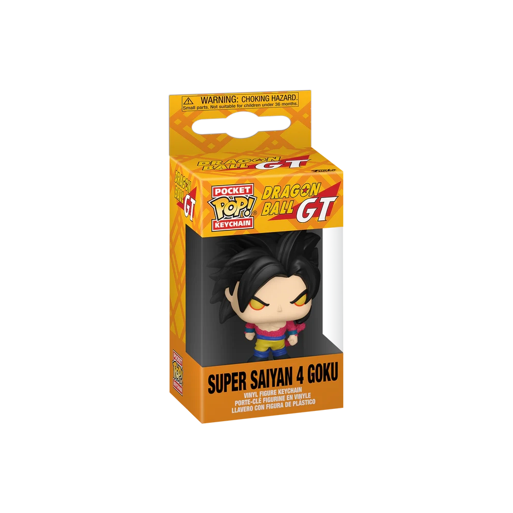 Llavero Super Saiyan 4 Goku - Funko Pop Pocket