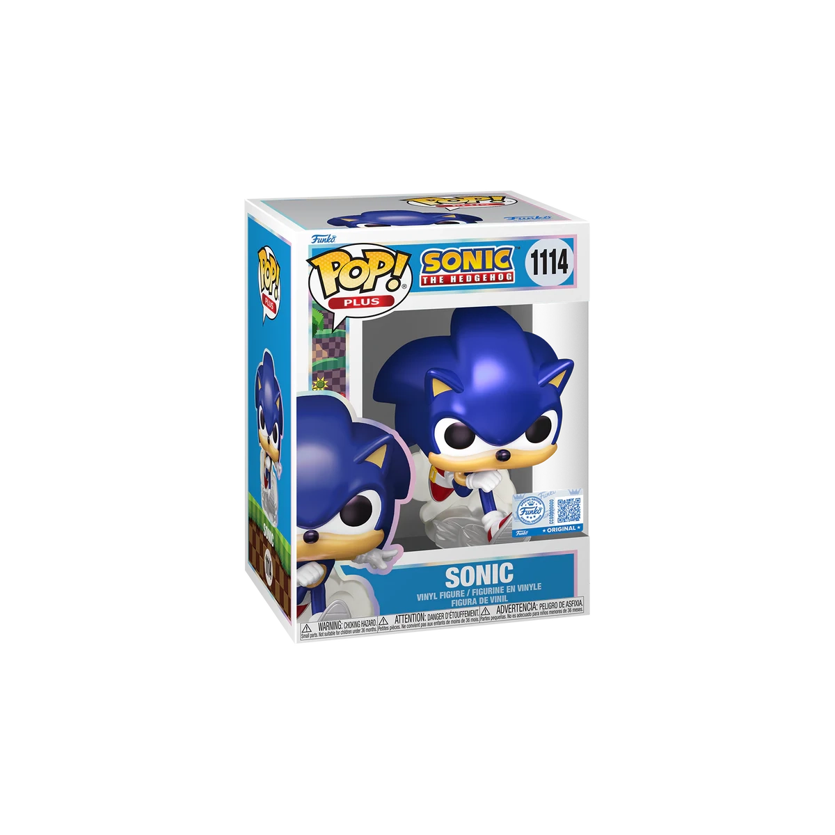 Sonic The Hedgehog - Sonic Perlecente 1114 - Funko Pop Plus