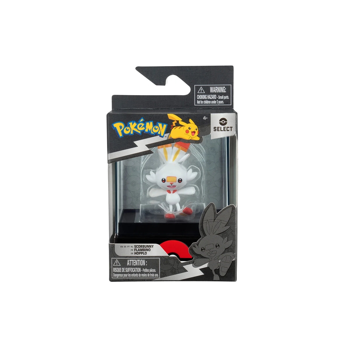 Scorbunny Select 2 pulgadas con case - Series 2 - Jazwares