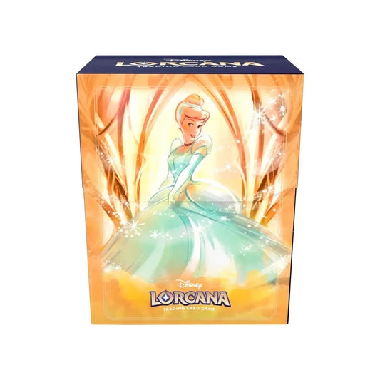 Deck Box Cinderella: Ballroom Sensation para 80 cartas - Disney Lorcana
