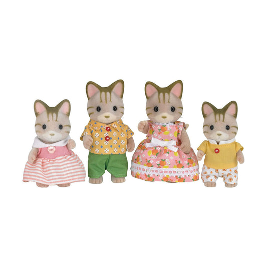 Striped Cat Family - Sylvanian Families