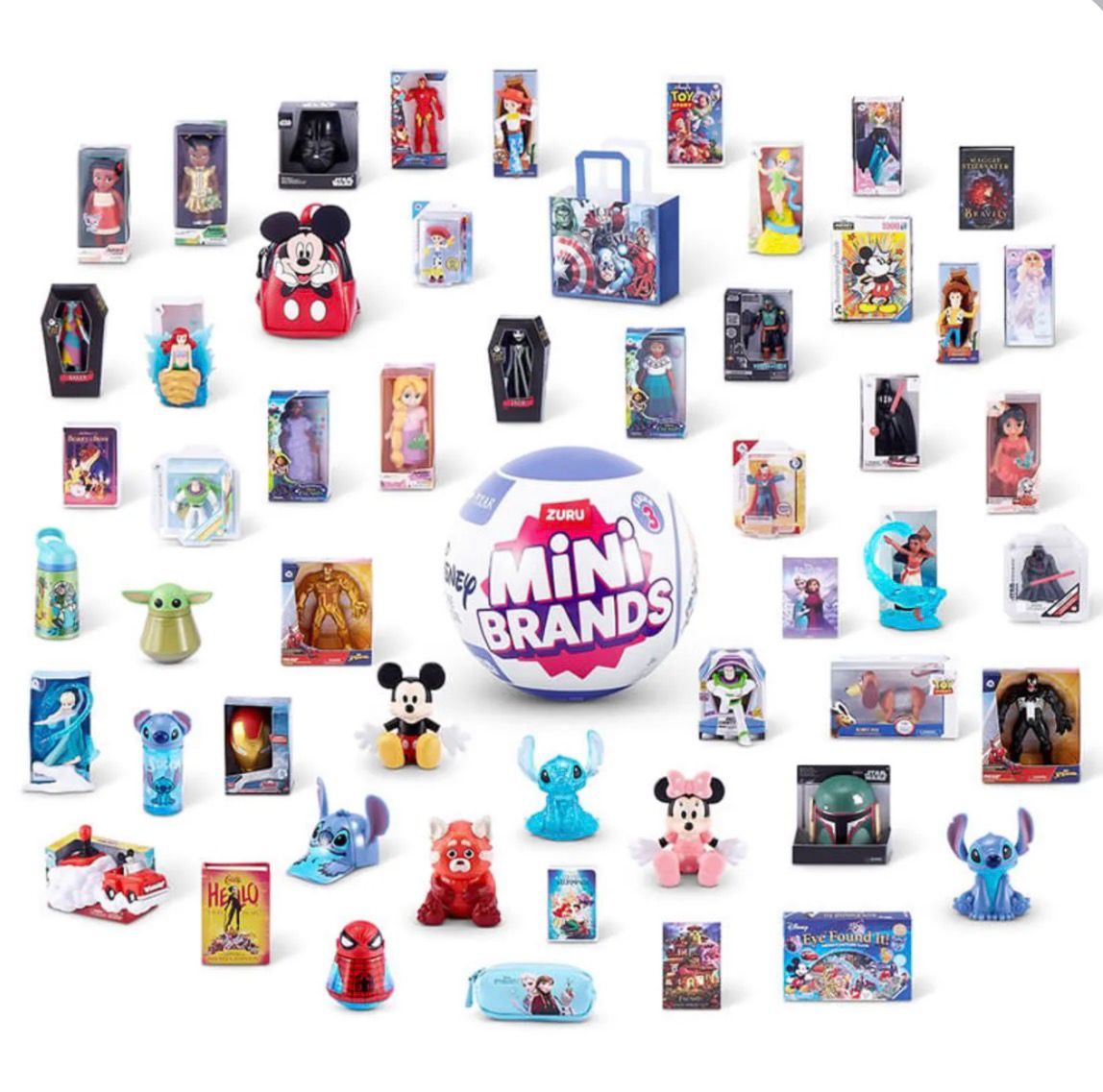 Mini Brands Disney Store Serie 3 Capsula Sorpresa - Zuru
