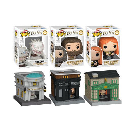 Diagon Alley 3 Pack - Harry Potter - Funko Bitty Pop Town