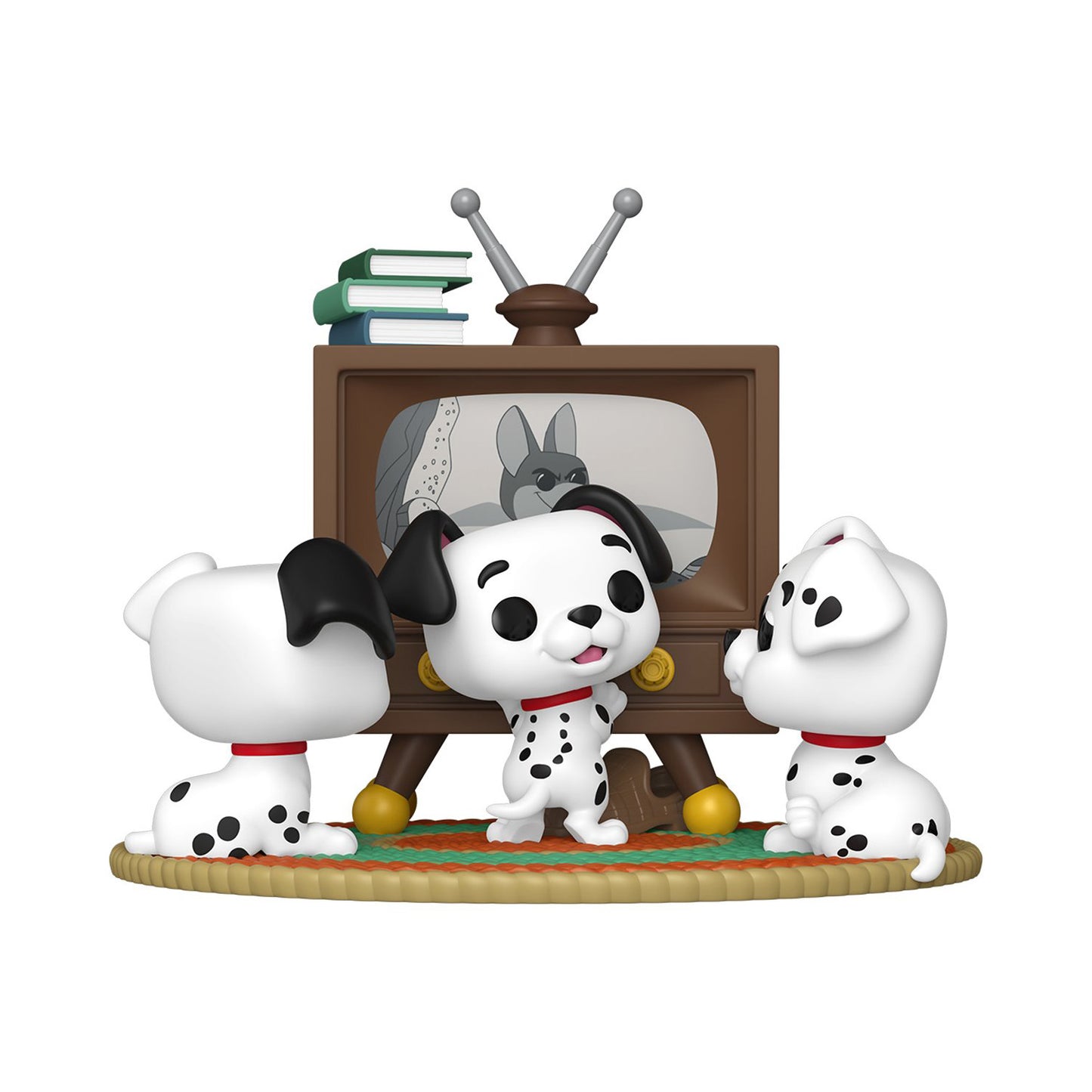 Rolly, Patch & Lucky With TV 1664 - Disney - Funko Pop Moment