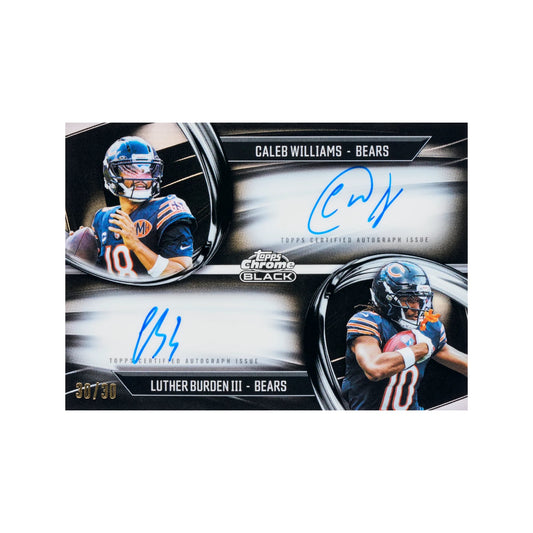2025 Topps Chrome Black Football - Hobby Box- Topps