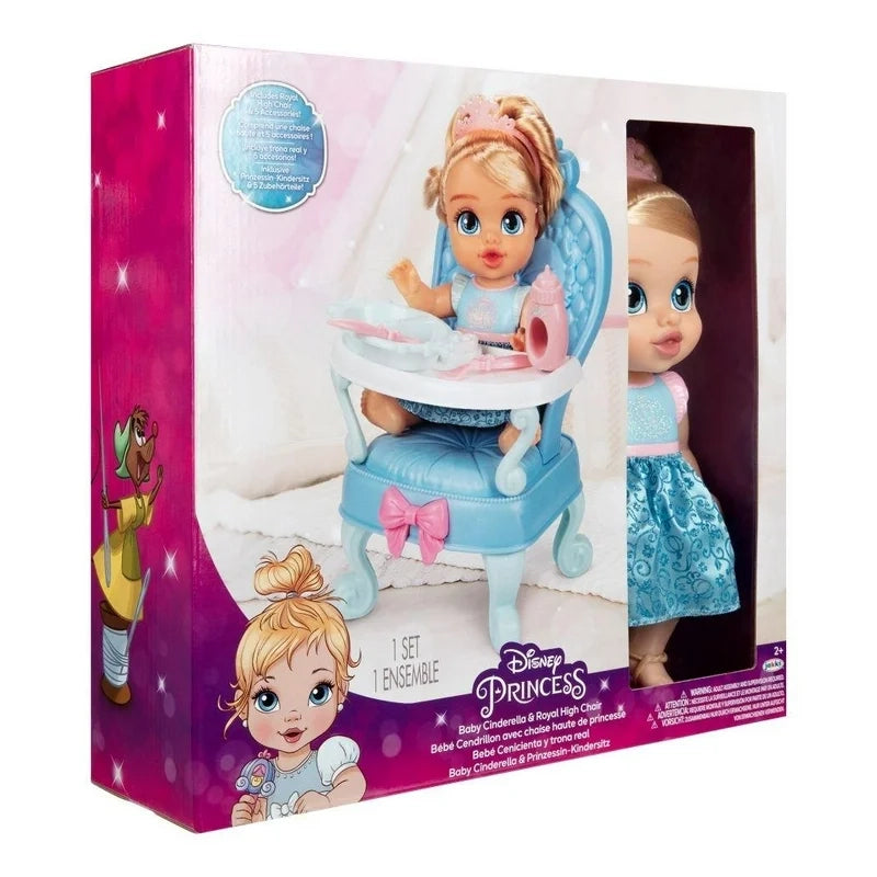 Muñeca Bebe Cenicienta con Trono Real - Disney