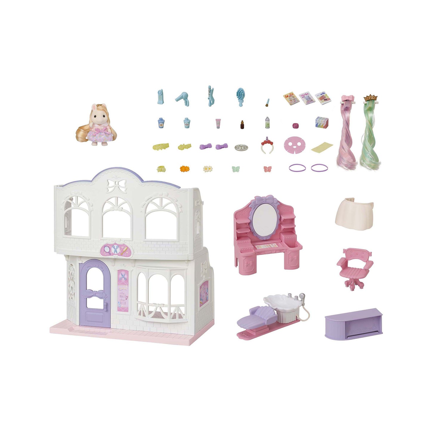 Fashionable Styling Beauty Hair Salon - Sylvanian Families (Version Japonesa)
