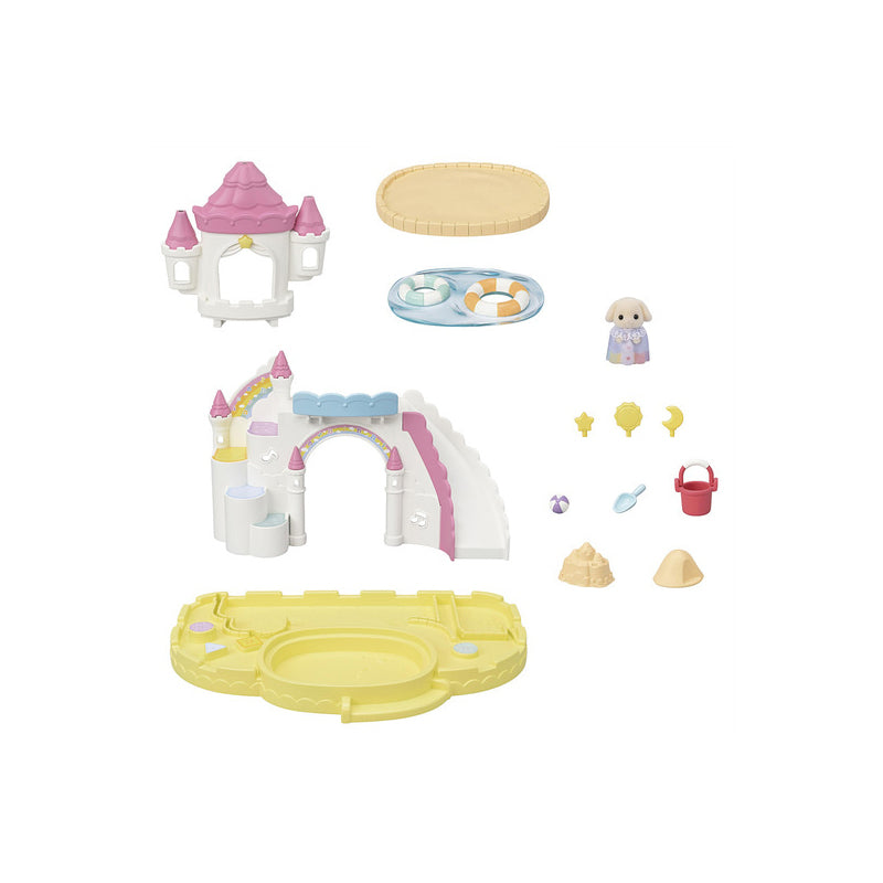 Castle Sandbox and Pool Set - Sylvanian Families (Version Japonesa)