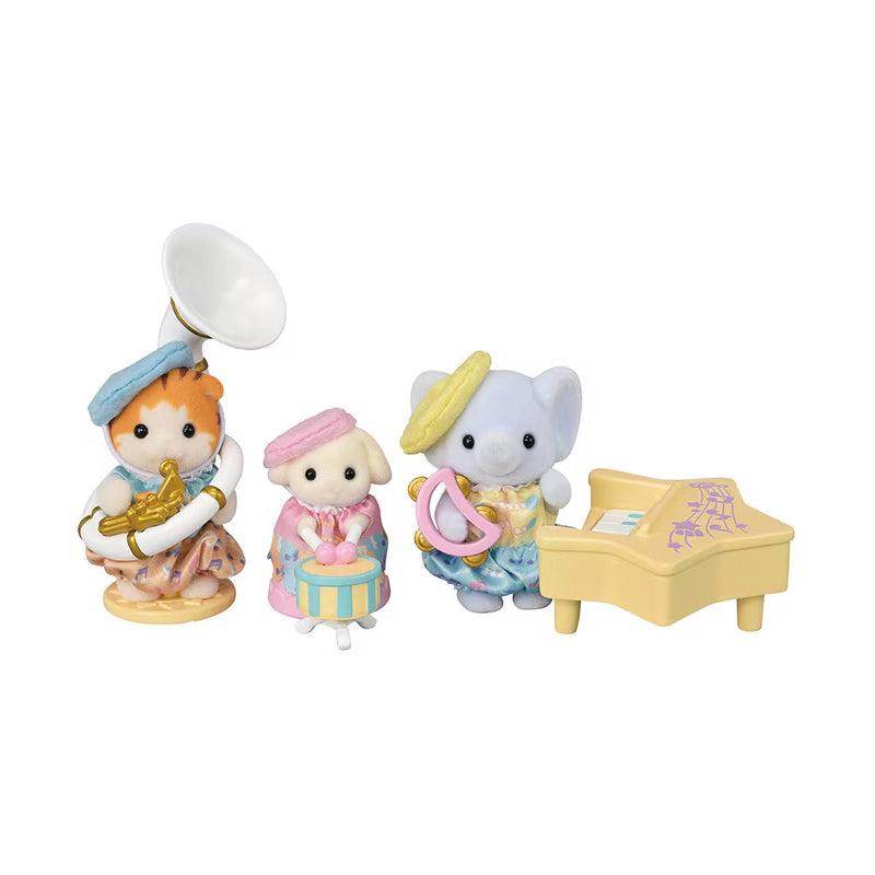 Kindergarten Presentation Set Doremifa Music Band - Sylvanian Families (Version Japonesa)