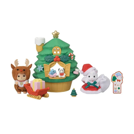 Baby Santa's Christmas Tree House - Sylvanian Families (Version Japonesa)