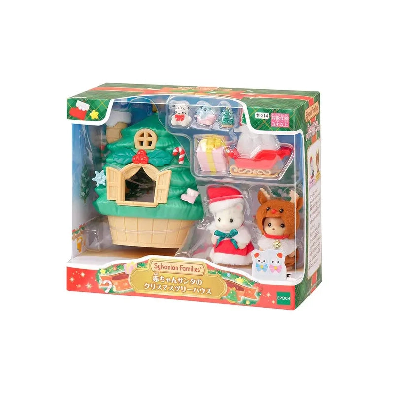 Baby Santa's Christmas Tree House - Sylvanian Families (Version Japonesa)