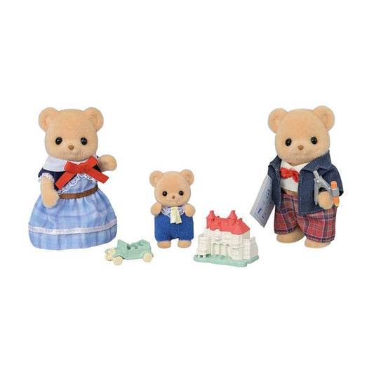 Biscuit Bear Family - Sylvanian Families (Version Japonesa)