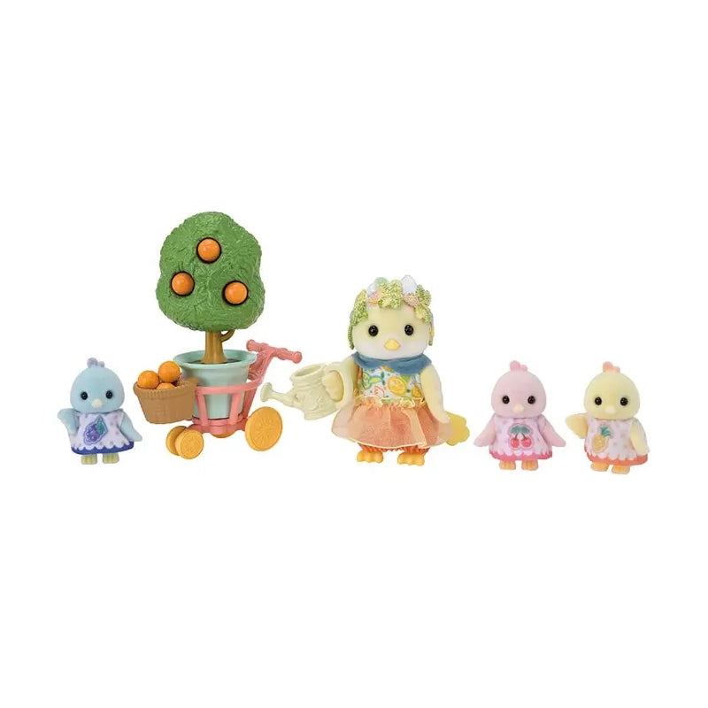 Citrus Bird Family - Sylvanian Families (Version Japonesa)