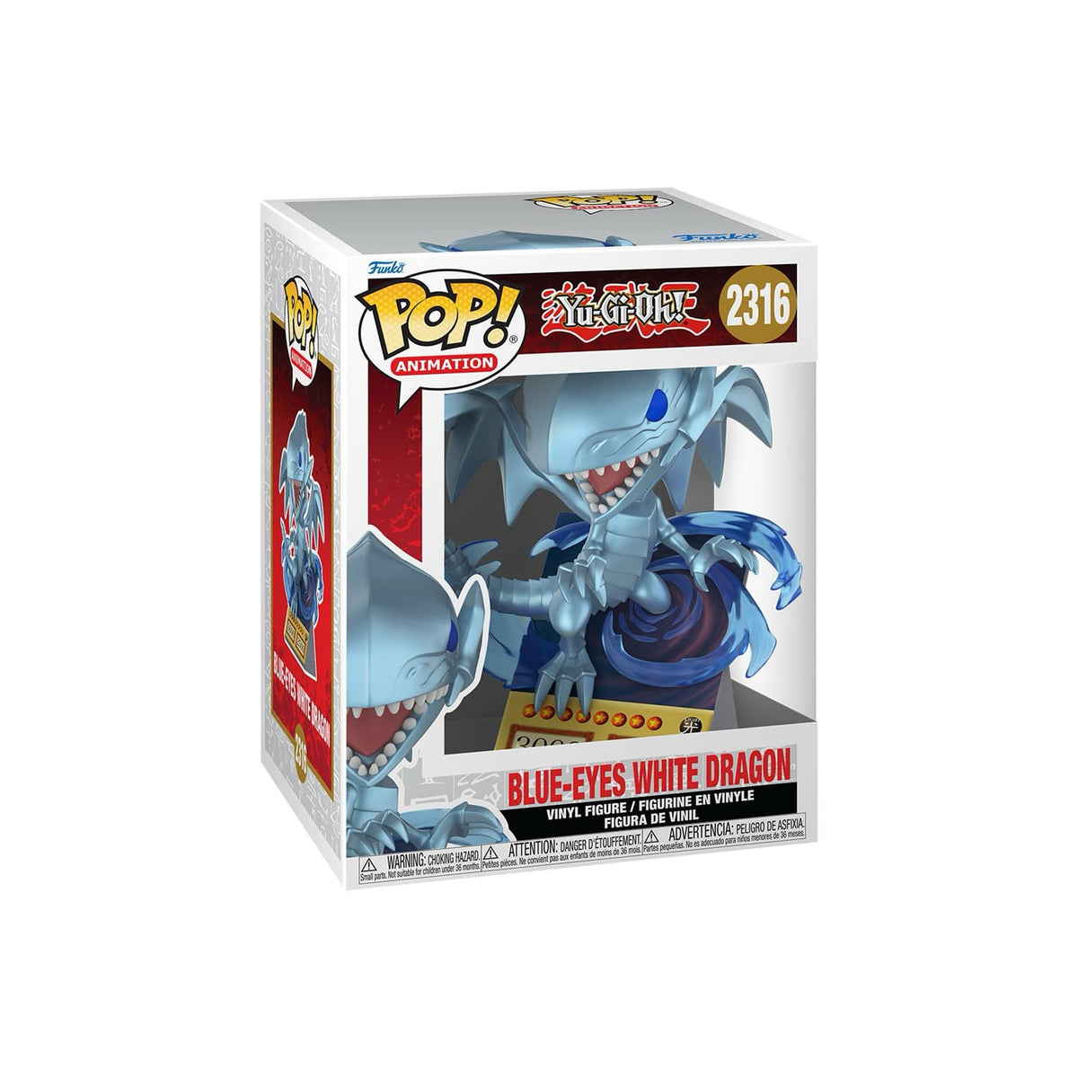 Blue-Eyes White Dragon - Yu-Gi-Oh! 2316 - Funko Pop Premium