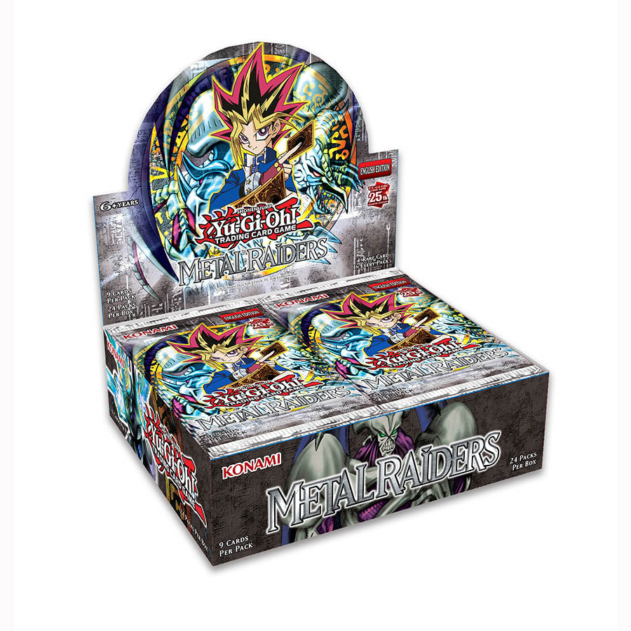 Metal Raiders 25th Anniversary Booster Display (24 Boosters)