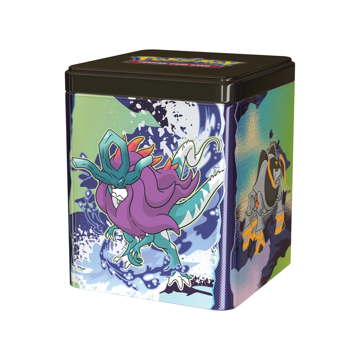Mysterious Paradox Pokemon Stacking Tin Q1 2025