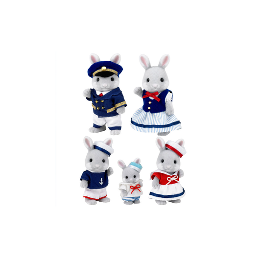Yokohama Limited Sea Breeze Rabbit Family - Sylvanian Families (Version Japonesa)