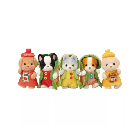 Babies Hotdog Set - Sylvanian Families (Version Japonesa)