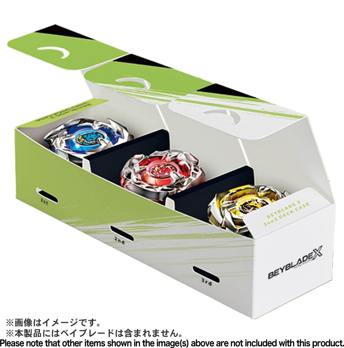 BX-12 3on3 Deck Case - Beyblade X (Version Japonesa)