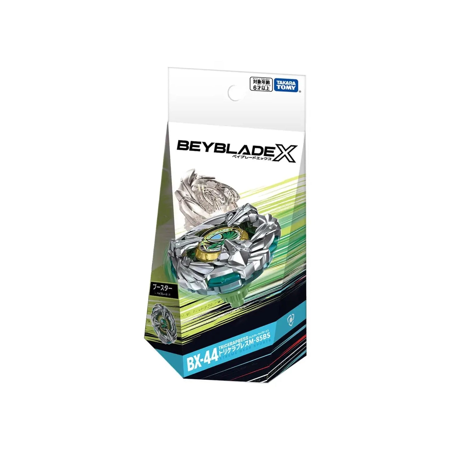 BX-44 Booster Tricerapless M-85BS - Beyblade X (Version Japonesa)
