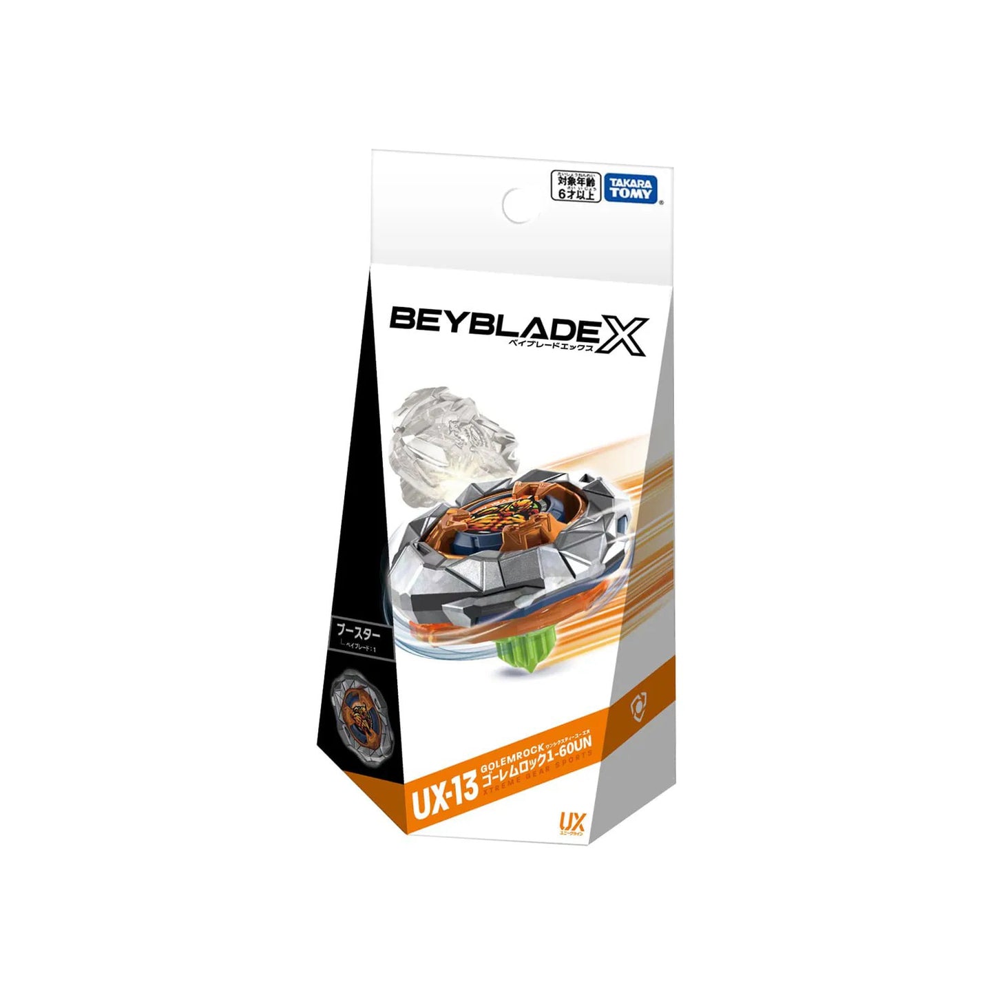 UX-13 Booster Golem Rock 1-60UN - Beyblade X (Version Japonesa)