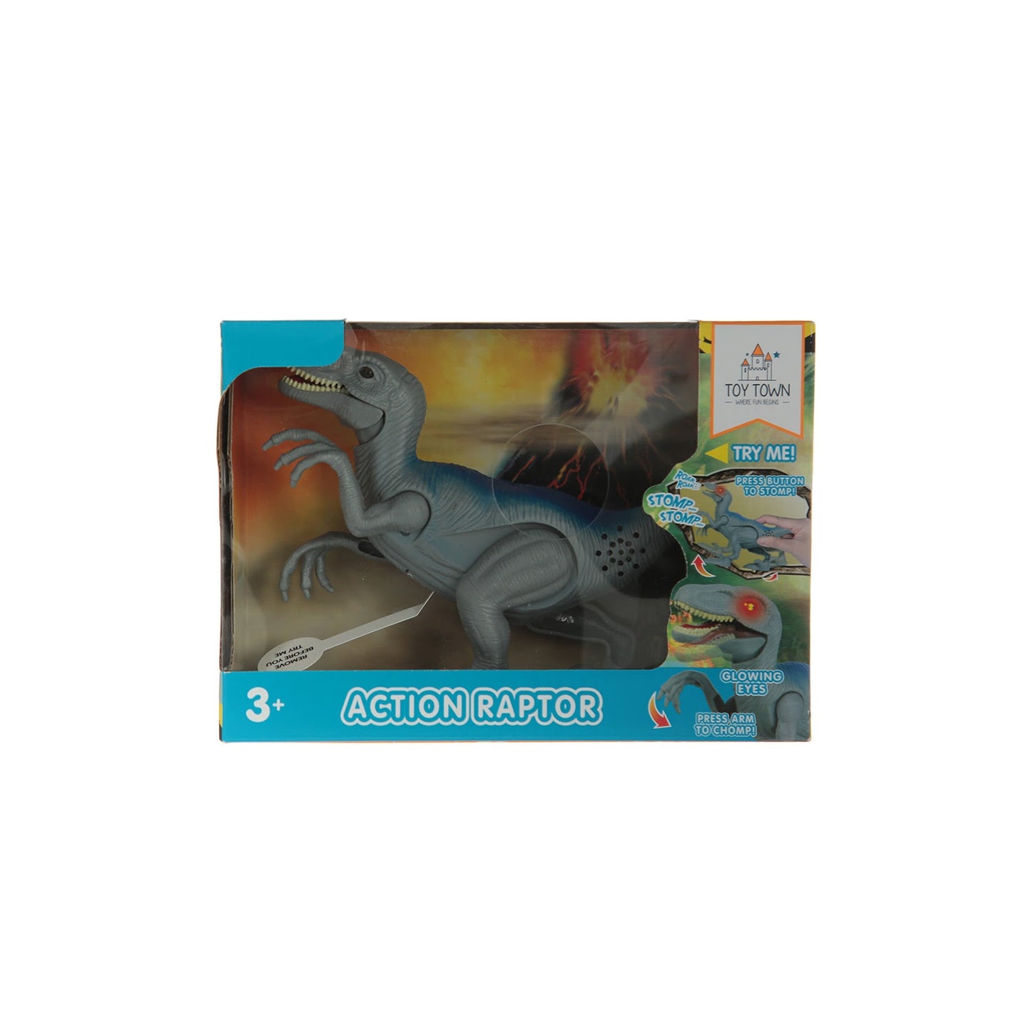 Action Raptor con luz y sonido