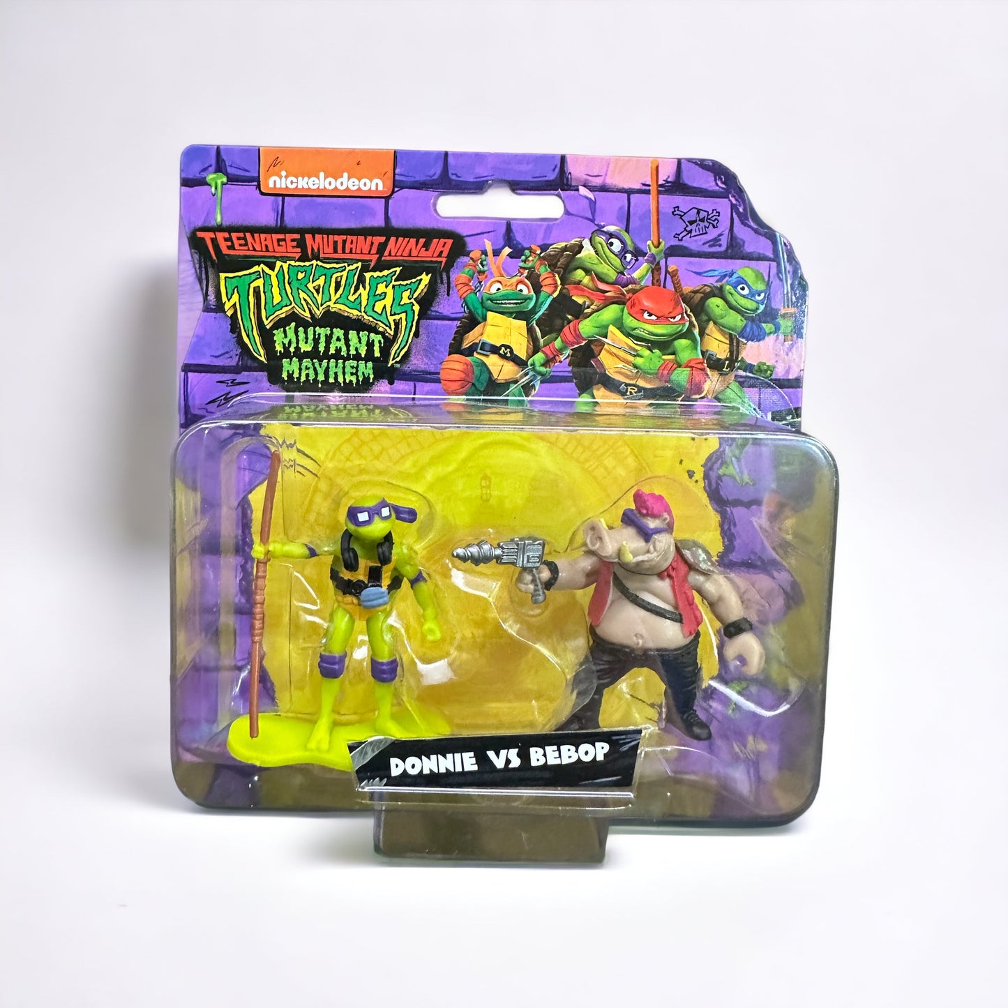 2 Pack Figuras Tortugas Ninja La Pelicula(2 pulgadas)