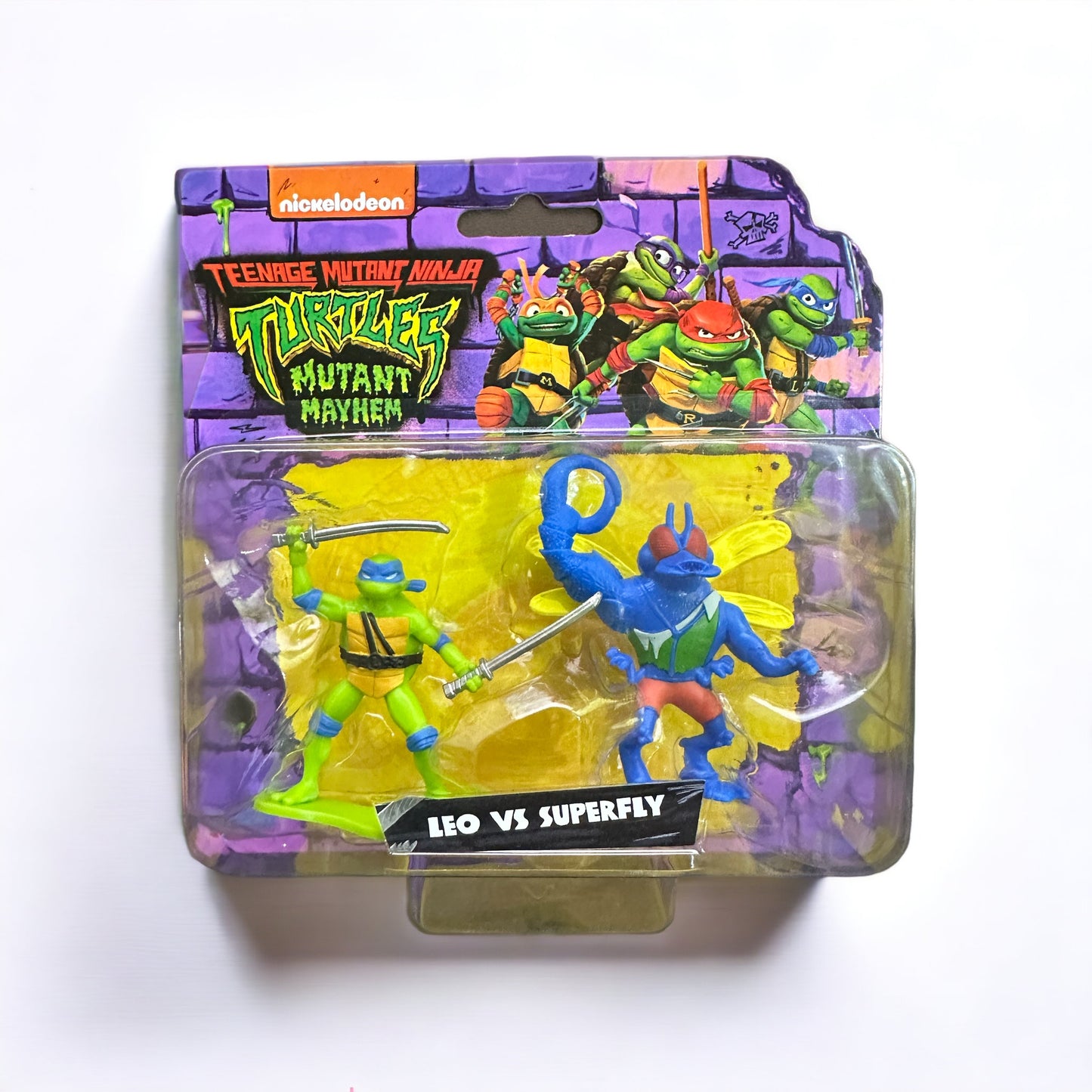 2 Pack Figuras Tortugas Ninja La Pelicula(2 pulgadas)