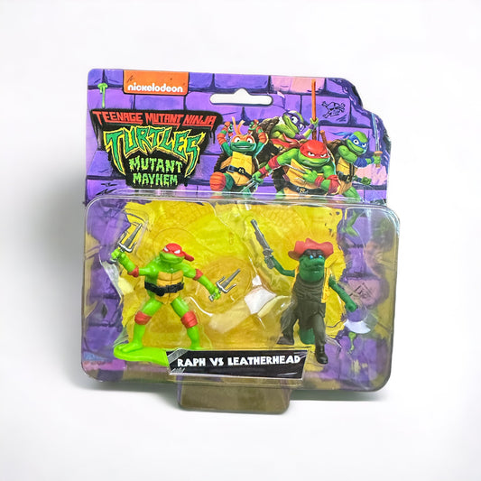 2 Pack Figuras Tortugas Ninja La Pelicula(2 pulgadas)