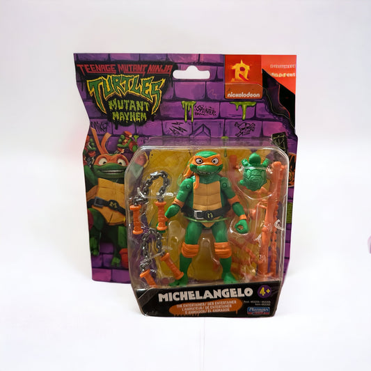 Figura Tortugas Ninja La Película(4.5 pulgadas)