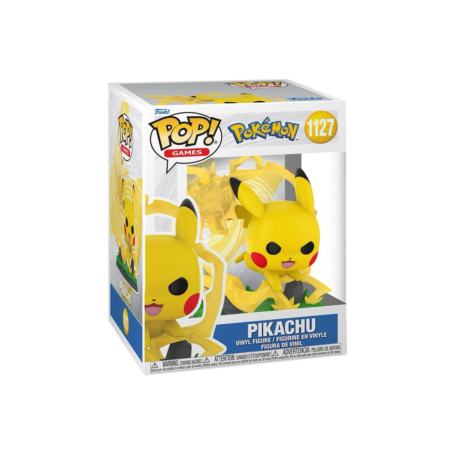 Pikachu Bola Voltio - Pokemon 1127 - Funko Pop Premium