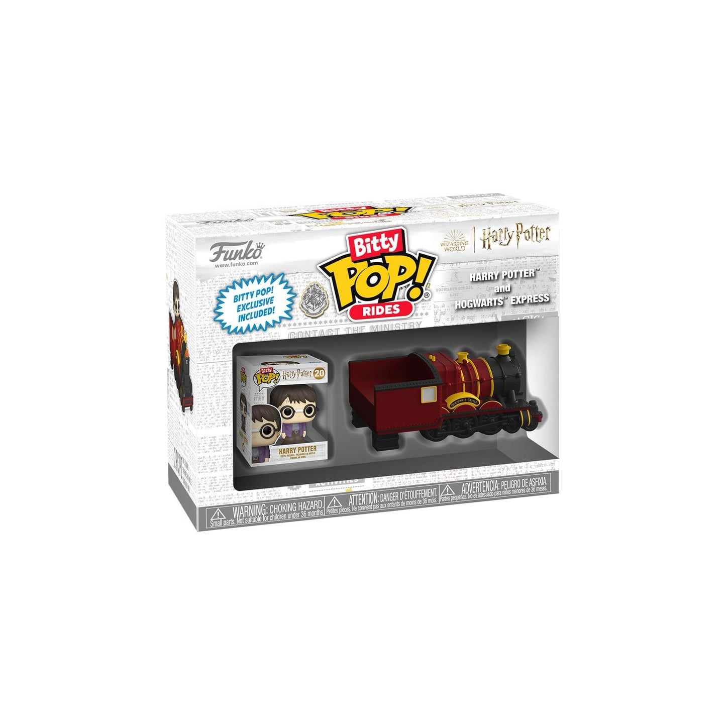 Harry Potter con Hogwarts Express - Harry Potter - Funko Bitty Pop Rides