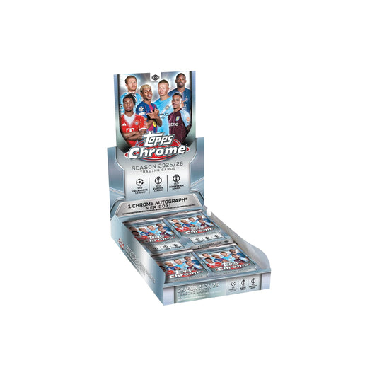2025-26 Chrome UCC UEFA Club Competitions: Hobby Box - Topps