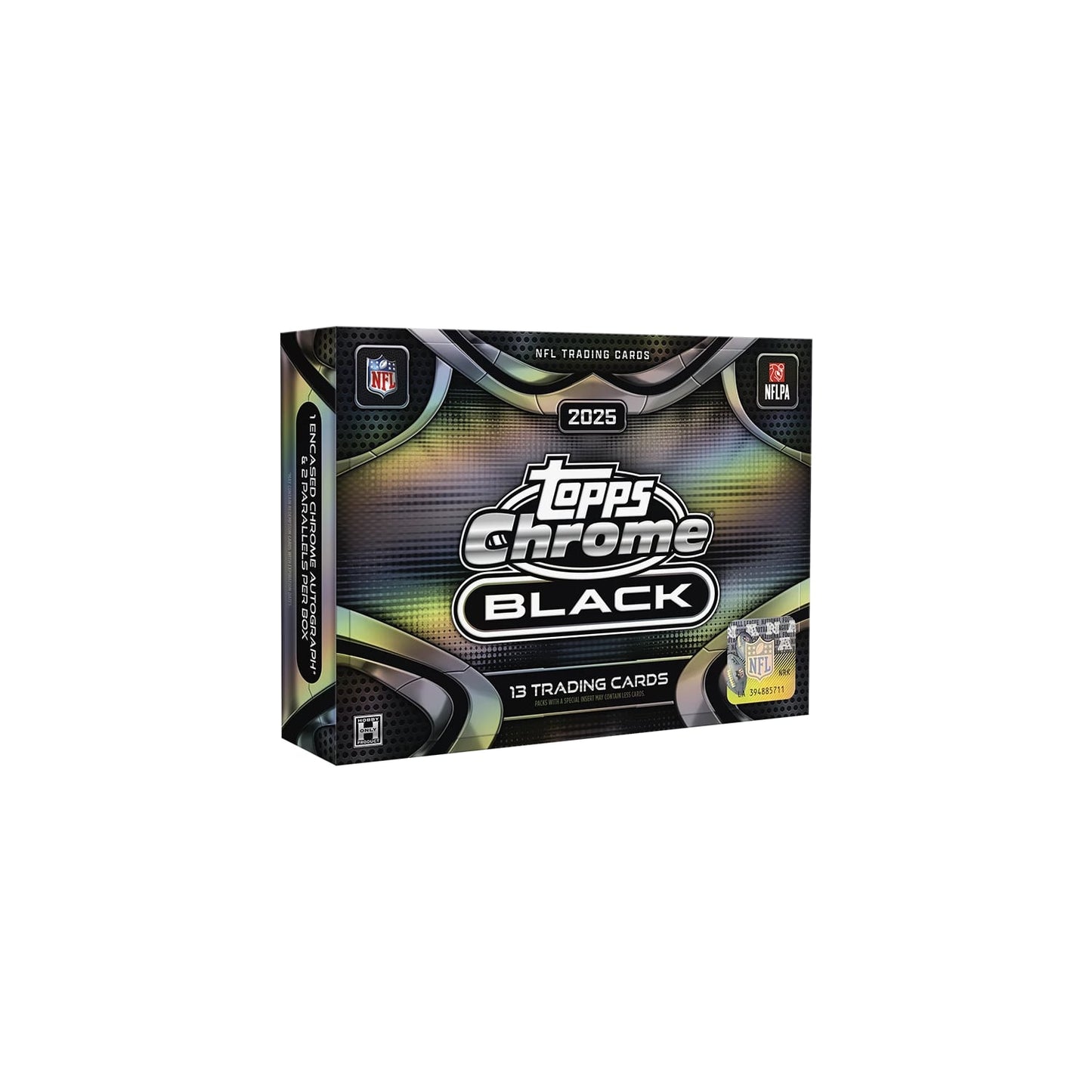 2025 Topps Chrome Black Football - Hobby Box- Topps