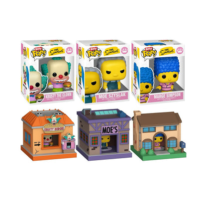 Springfield 3 Pack - Simpsons - Funko Bitty Pop Town